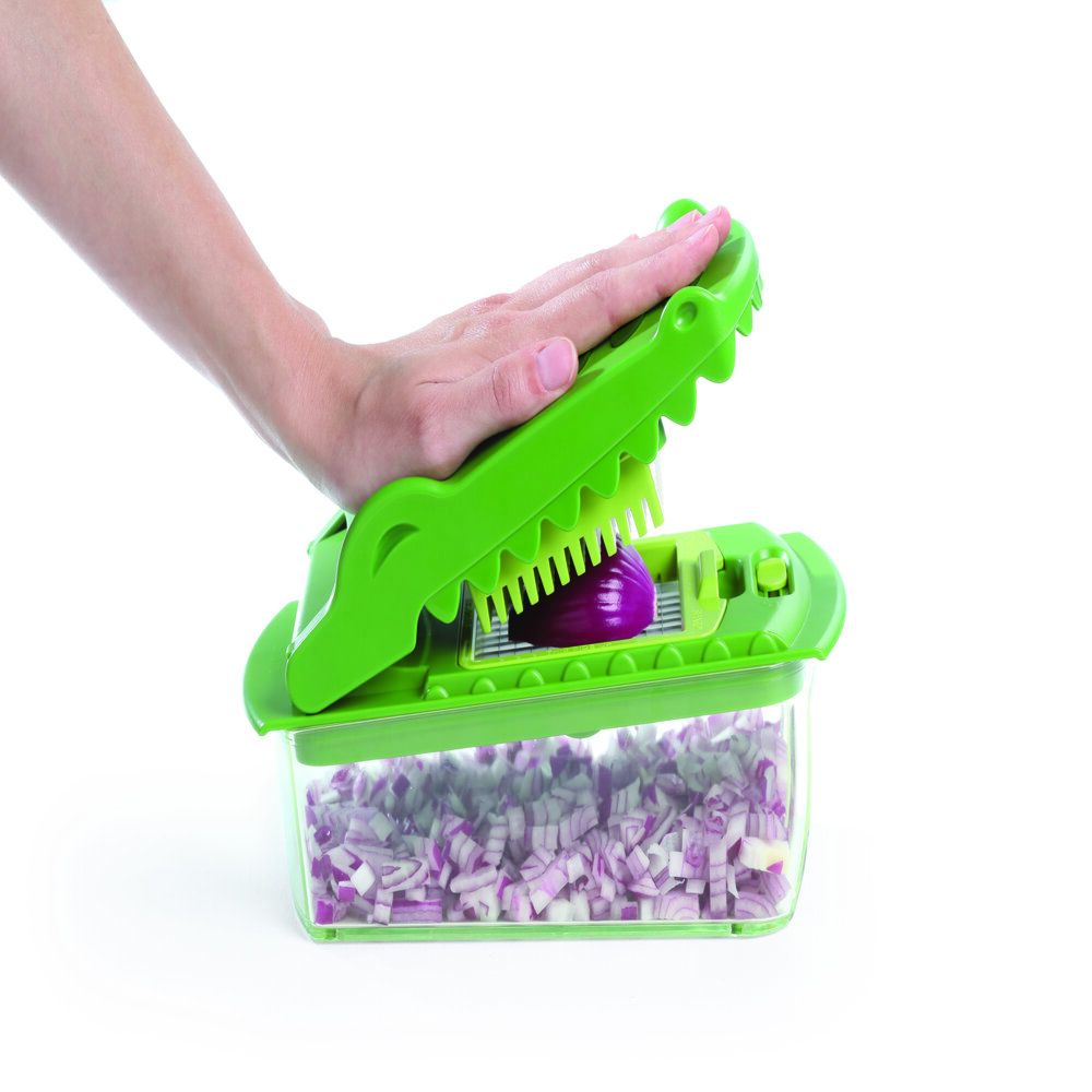 Krokodil groentesnijder