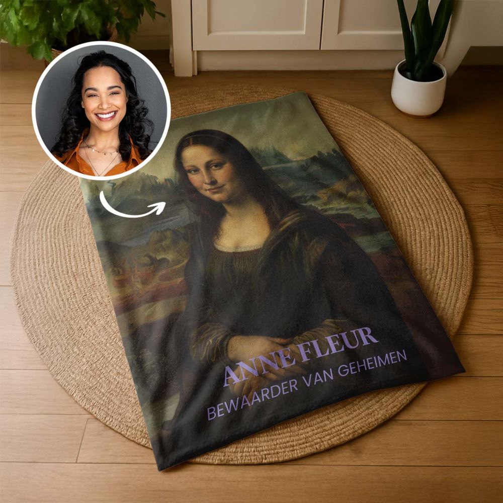 Gepersonaliseerde schilderij deken
