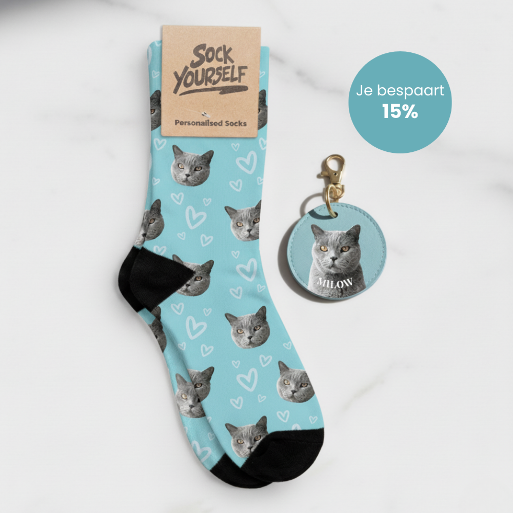 Geschenkset Haustier Socken und Anhänger
