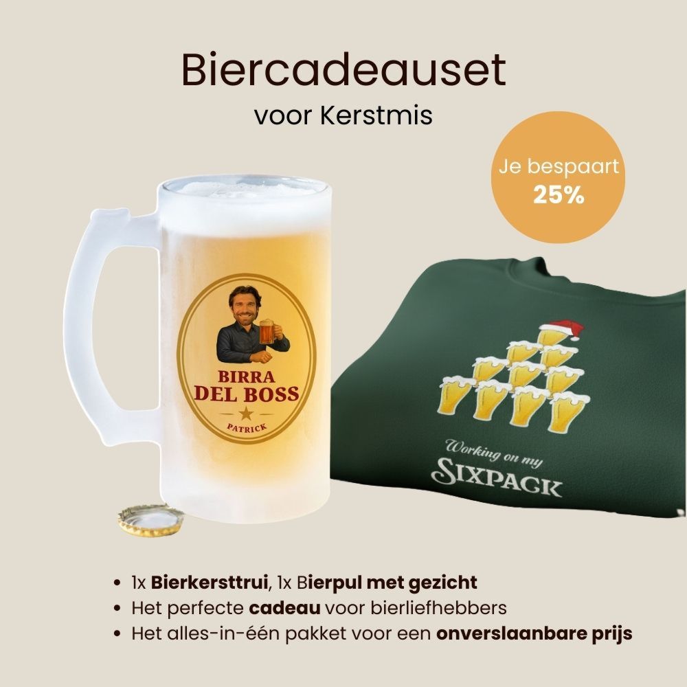 Bier cadeau set voor Kerst