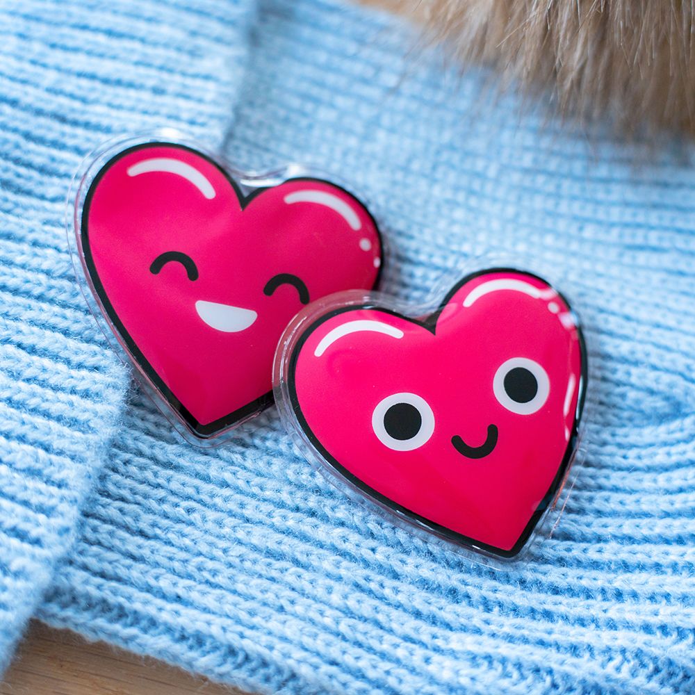 Hartvormige handwarmer