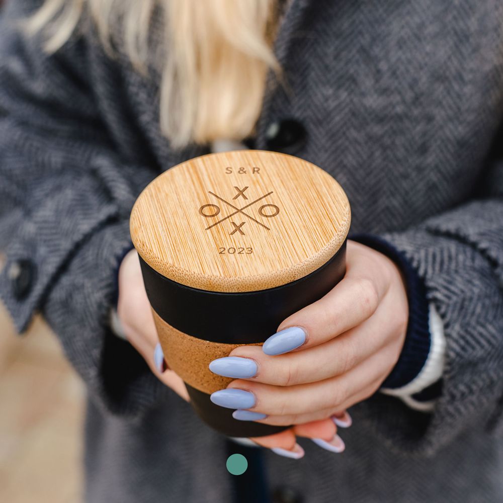 Gepersonaliseerde koffie beker met naam