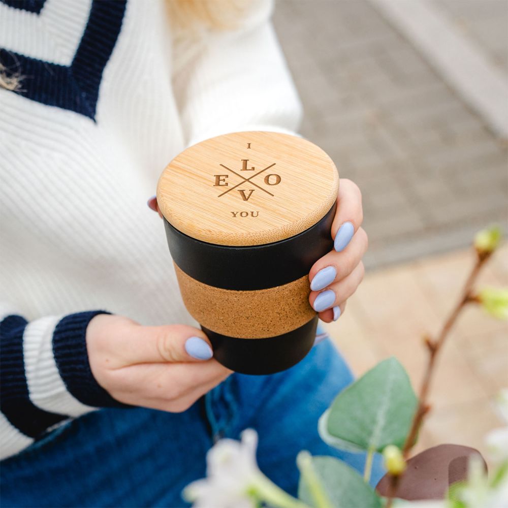 Gepersonaliseerde koffie beker met naam