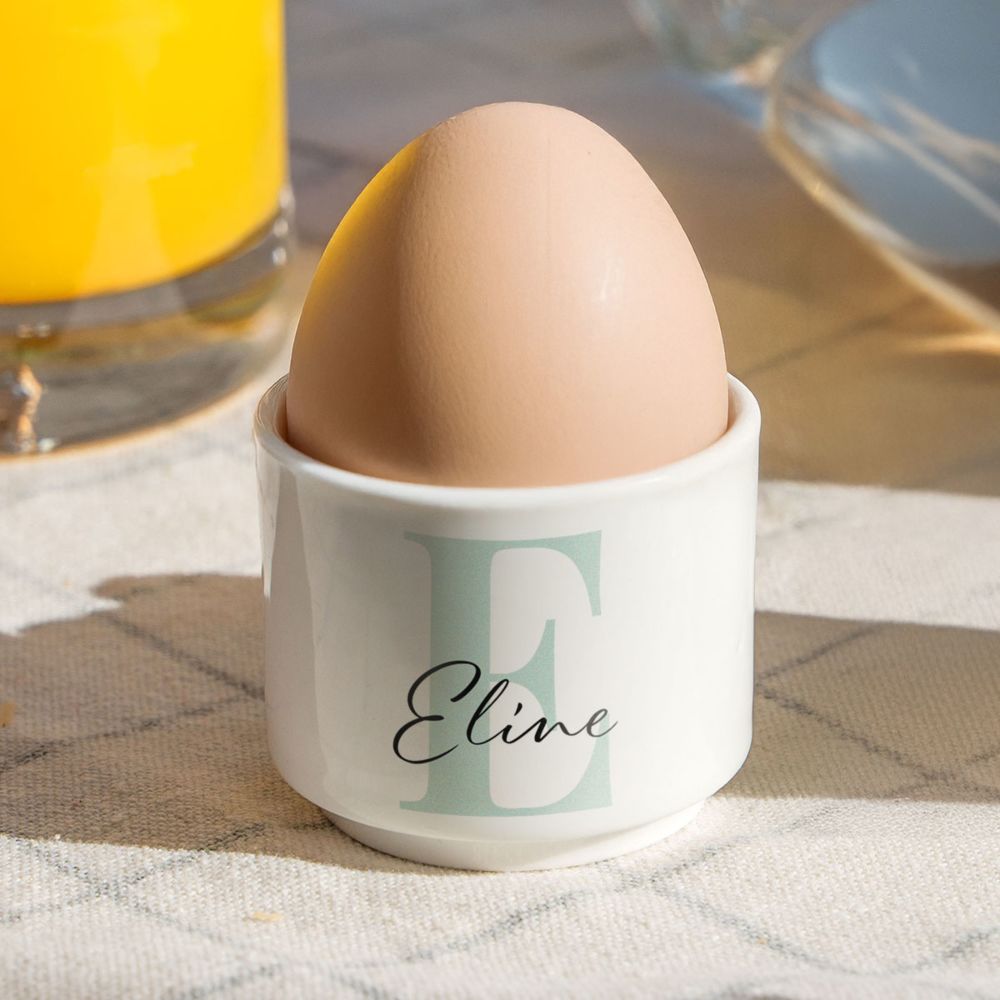 Personalisierbare Eierbecher 2er-Set mit Monogramm Personalisierbare Eierbecher 2er-Set mit Monogramm