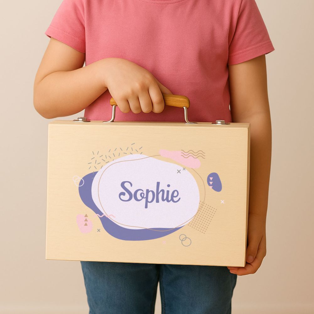 Personalisierbarer Malkoffer mit Name
