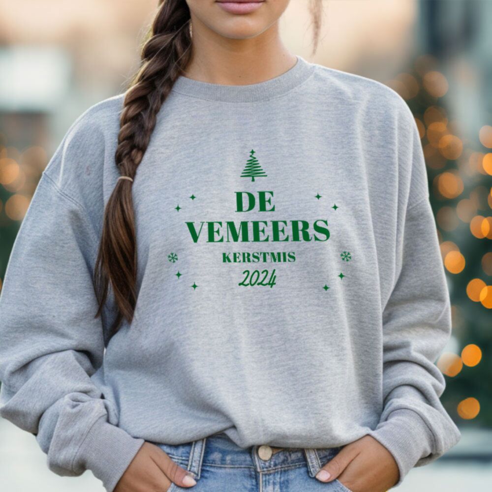 Gepersonaliseerde kersttrui