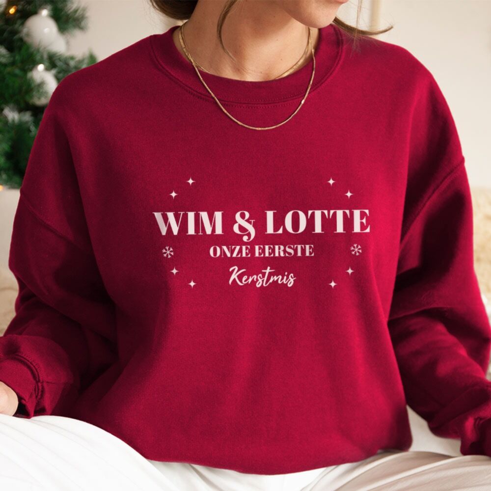 Gepersonaliseerde kersttrui