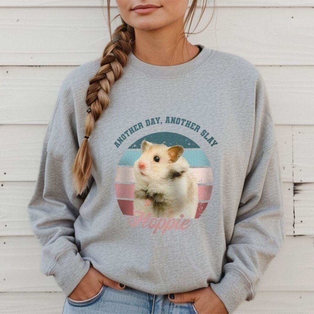 Gepersonaliseerde retro trui met huisdier