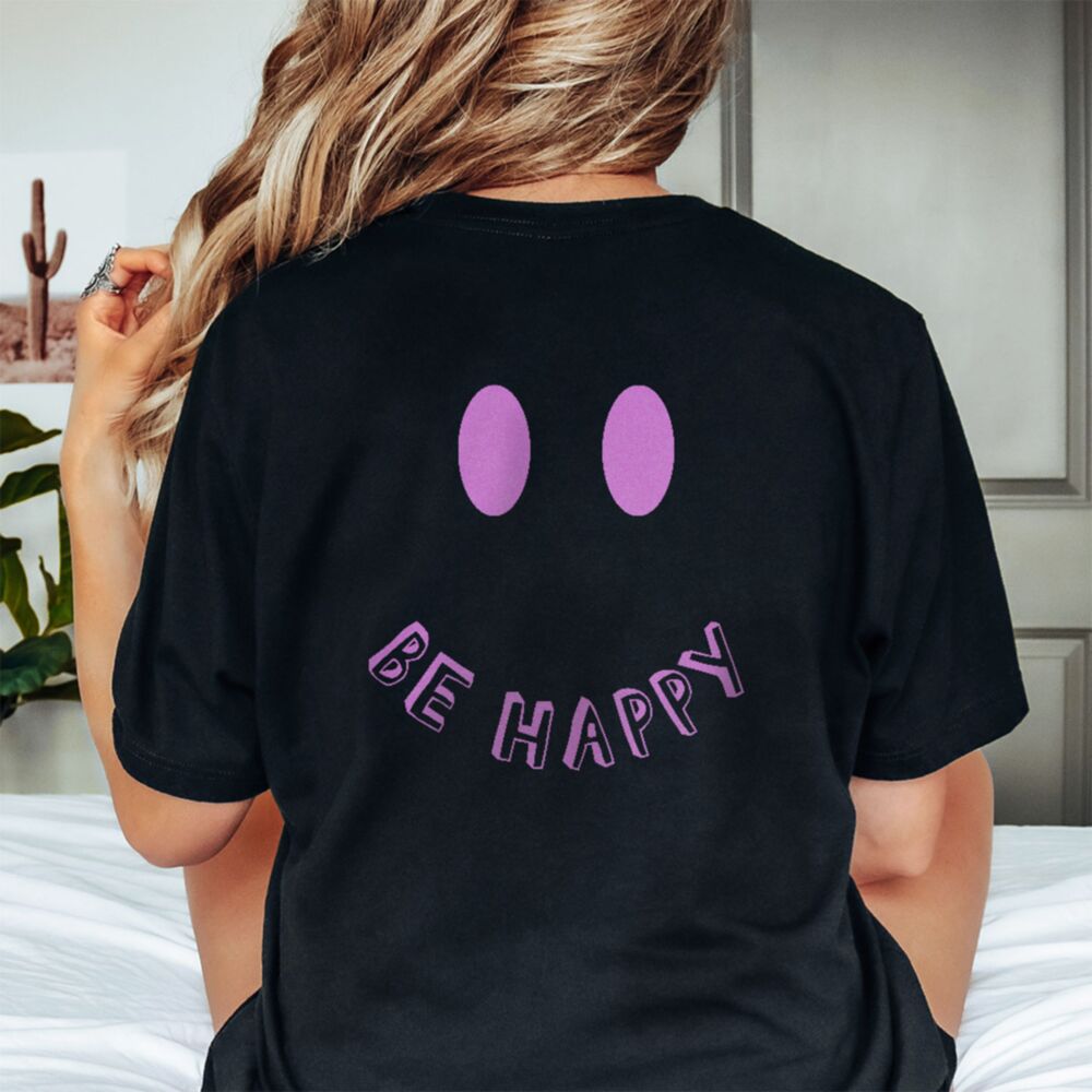 Gepersonaliseerd smiley t-shirt