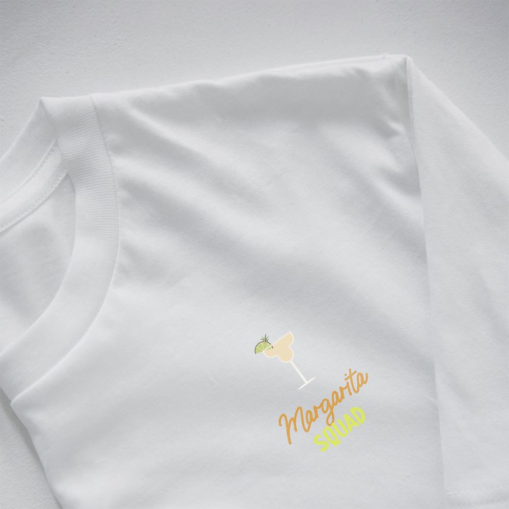 Gepersonaliseerd t-shirt met symbool en tekst
