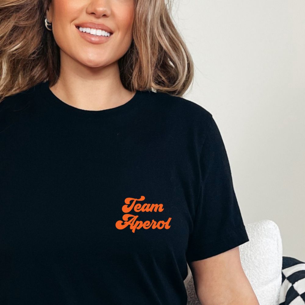 Gepersonaliseerd t-shirt team