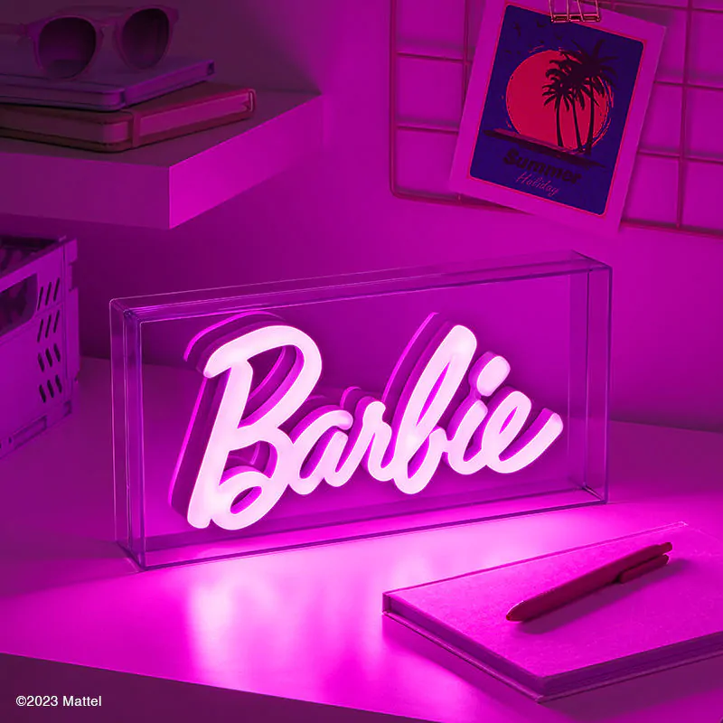 Barbie neonlamp met USB