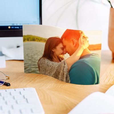 Fotoframe Plexiglas Golvend met Foto