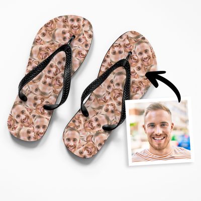 Gepersonaliseerde Slippers met Foto Gezicht