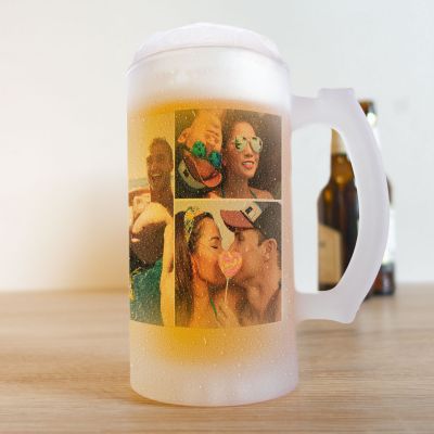 Bierpul met 5 afbeeldingen