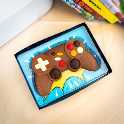 Videogame controller chocolade