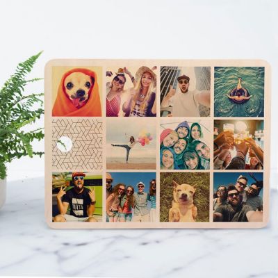 Personaliseerbare snijplank met 11 afbeeldingen Personaliseerbare snijplank met 11 afbeeldingen