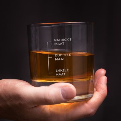 Golf Whiskey Glas met Golfbal Vorm Ingebed - Perfect Golf Gift voor Mannen | NL