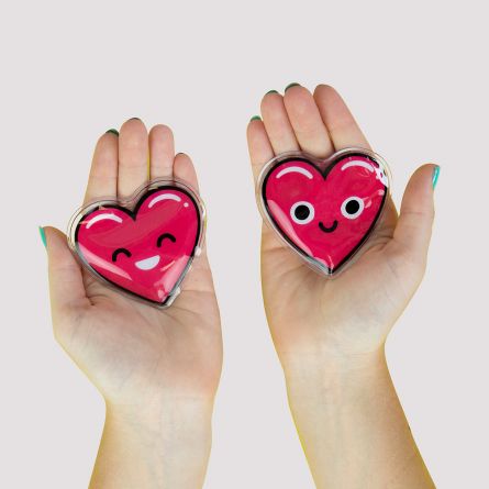 Hartvormige handwarmer