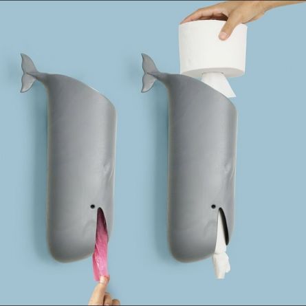 Toiletpapierhouder Moby de Walvis