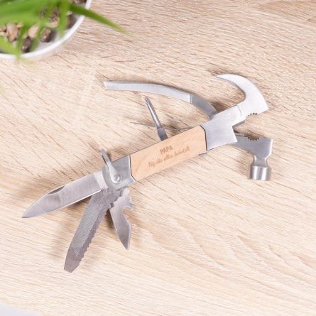 Hamer Multitool met Gravering