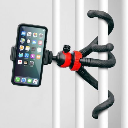 Octopus smartphone- en camerahouder
