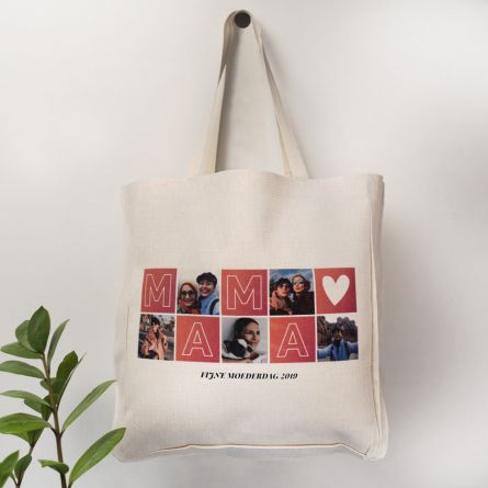 Personaliseerbare tas mama met foto’s
