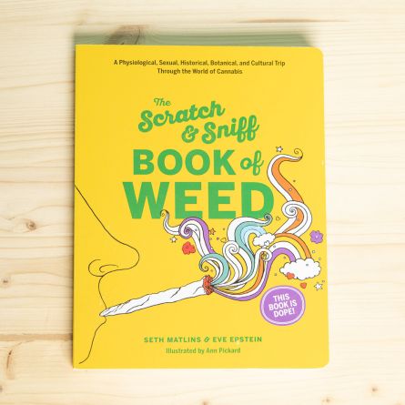 Het wiet kras- en snuffelboek