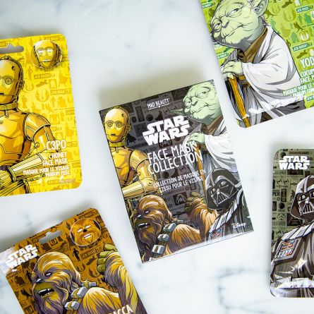 Star Wars gezichtsmaskers in set van 4
