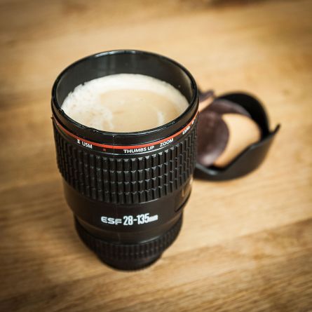 Cameralens beker