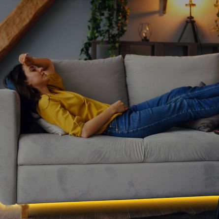 Slimme WIFI LED strip met smartphone- en spraakbediening