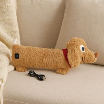 Verwarmbare USB knuffel hond