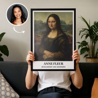 Gepersonaliseerde schilderij poster