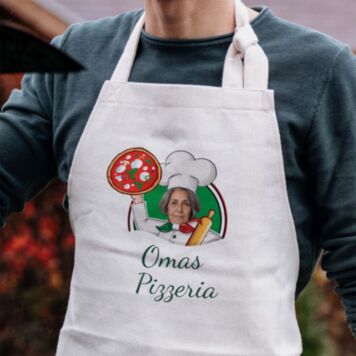 Personaliseerde Keuken Schort met Foto en Naam