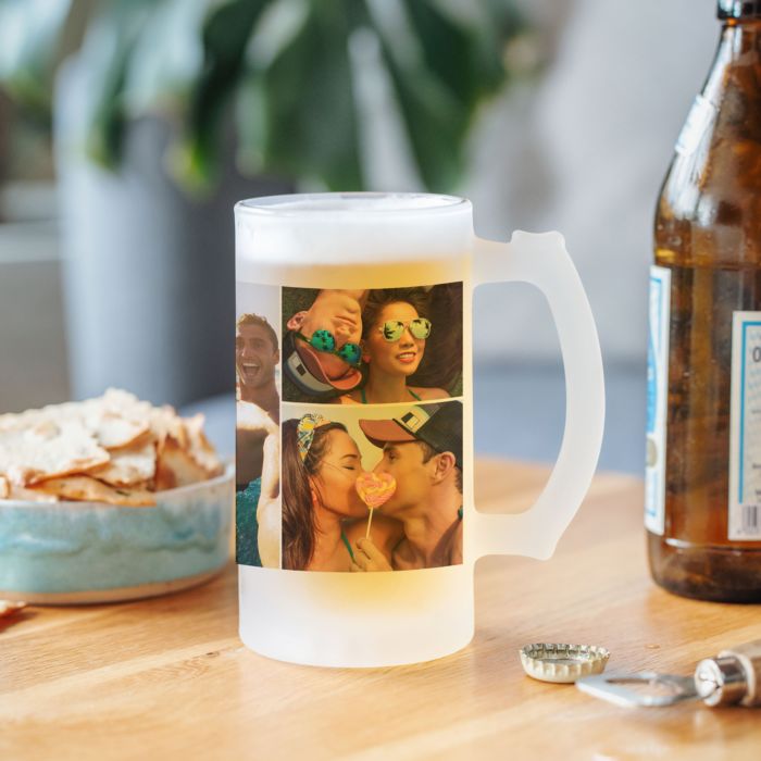 Bierpul met 5 afbeeldingen
