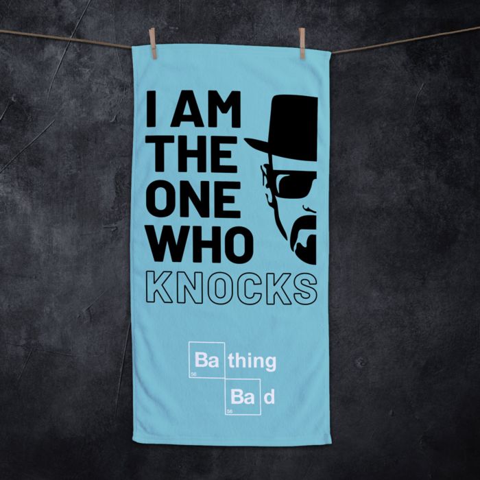 I Am The One Who Knocks handdoek