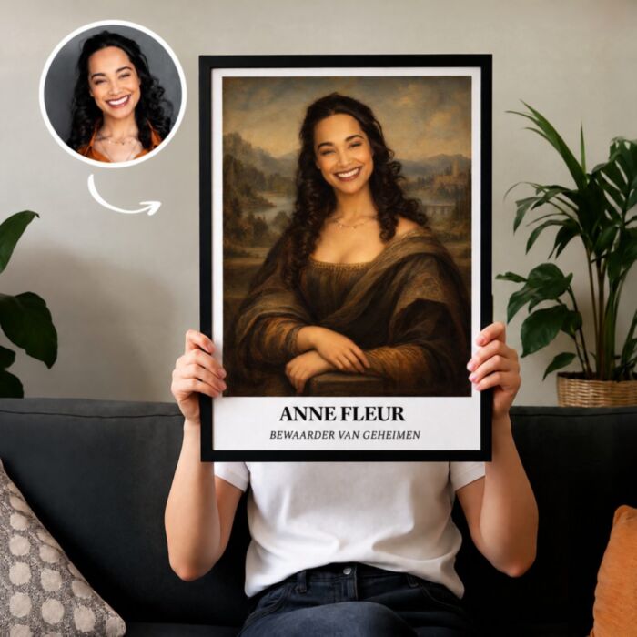Gepersonaliseerde schilderij poster