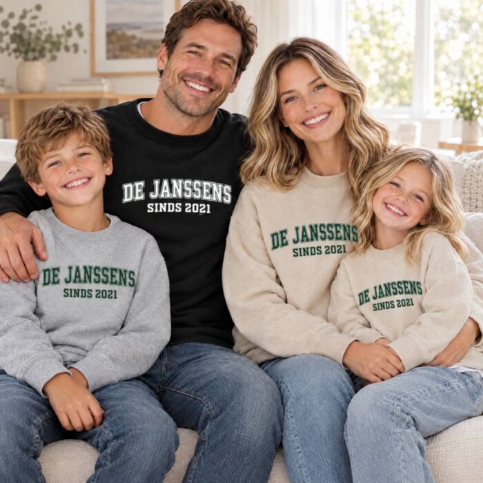 Gepersonaliseerde trui college style