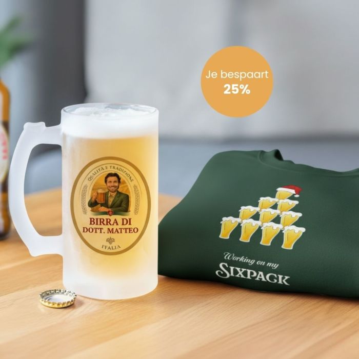 Bier cadeau set voor Kerst