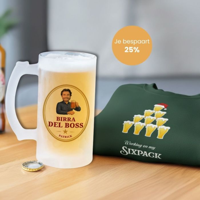Bier cadeau set voor Kerst