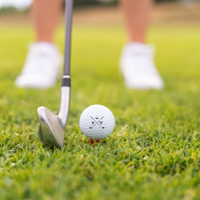 Golfbal Bedrukt met Initialen