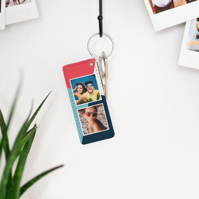 Gepersonaliseerde Sleutelhanger met 2 Foto's