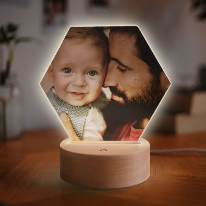 cadeau voor haar LED-lamp in Polaroid Design