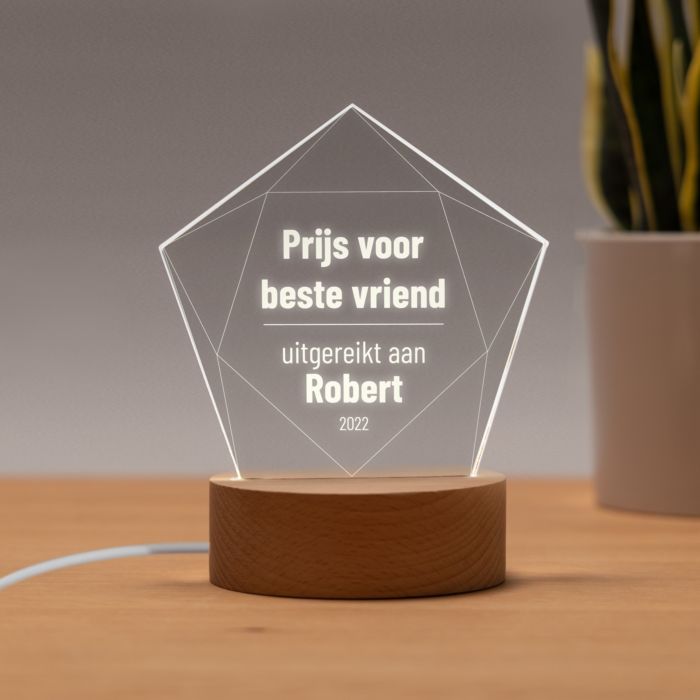 LED-licht met ster