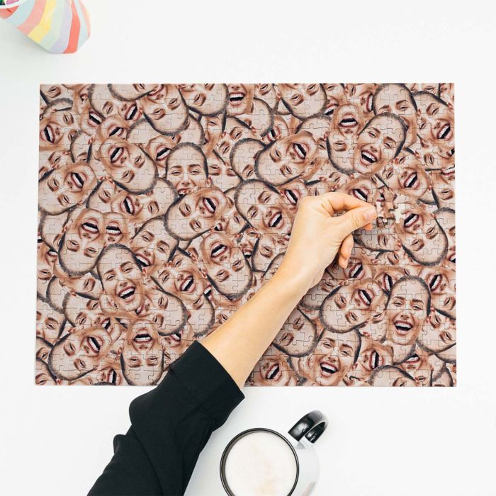 Personaliseerbare puzzel met gezicht