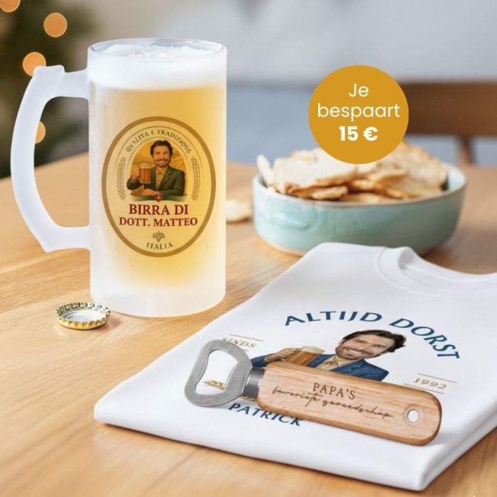 Bier cadeau set