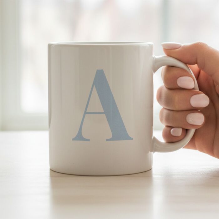 Gepersonaliseerde  mok met monogram - Design