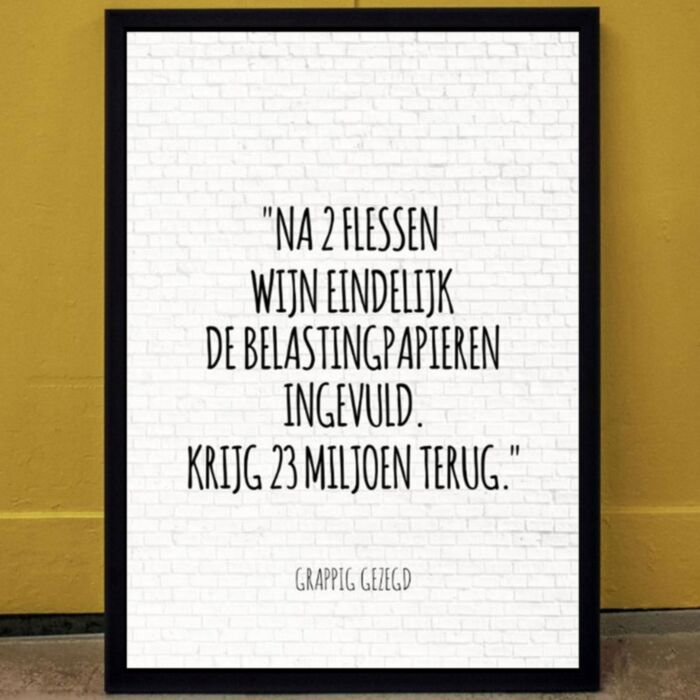 Citaten - personaliseerbare poster