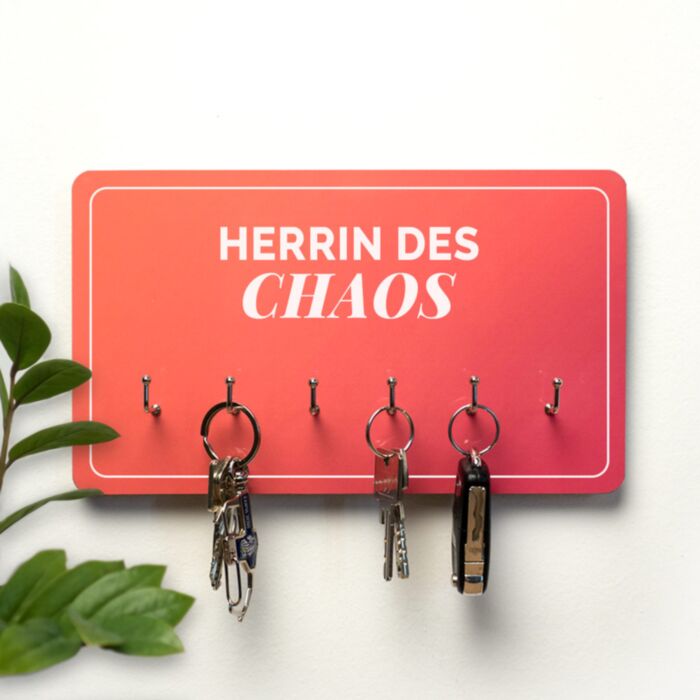 Personaliseerbaar sleutelbord met 2 regels
