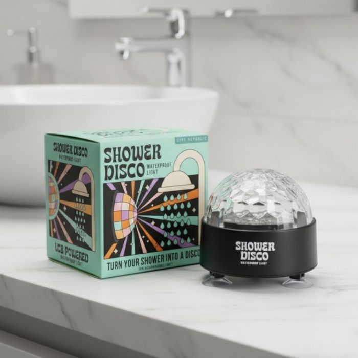 Disco douche lamp